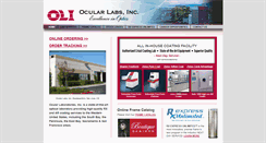 Desktop Screenshot of ocularlab.com