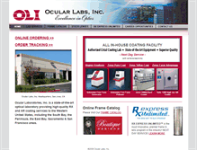 Tablet Screenshot of ocularlab.com